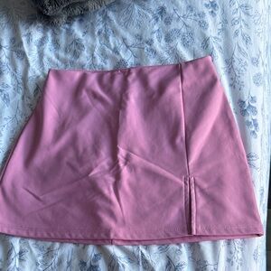 Altar'd State Pink Mini Skirt